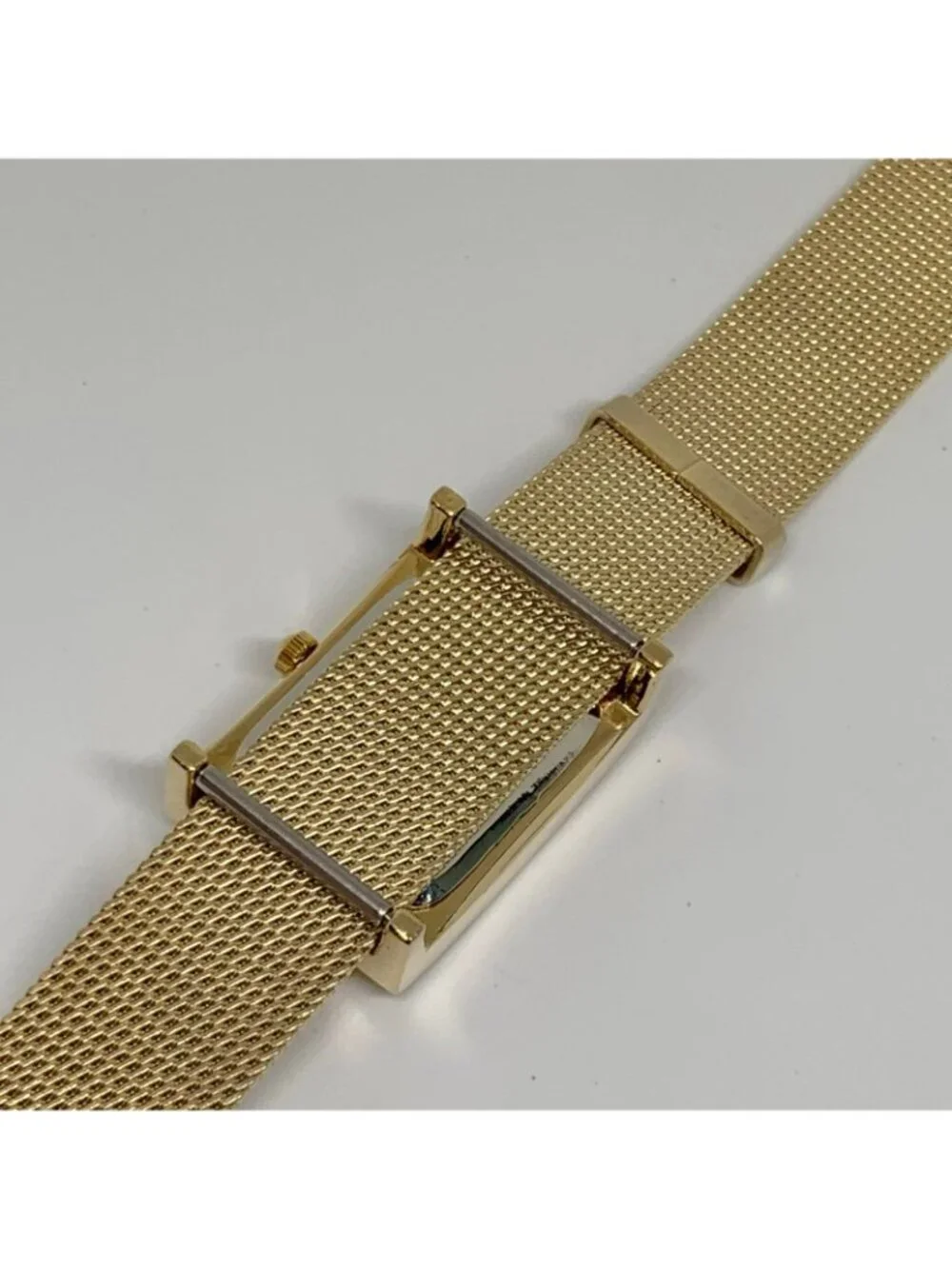 Gossip gold tone women’s watch 21mm quartz analog mesh band running